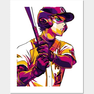 Miyuki Kazuya diamond no ace Posters and Art